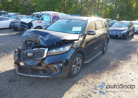 2019 Kia Sorento 3.3L Ex z USA, uszkodzony, nr VIN 5XYPHDA52KG466132